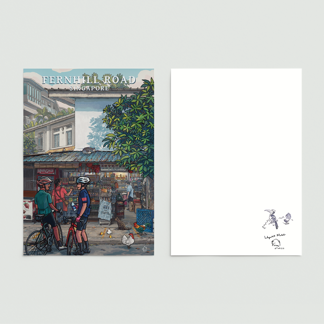 Fernhill Road Print