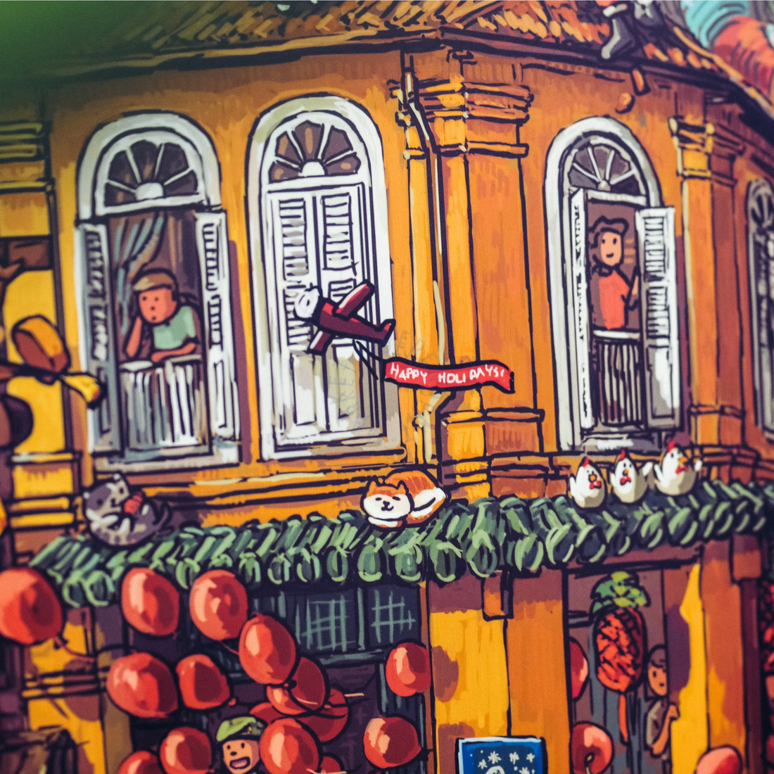 Holland Village Print