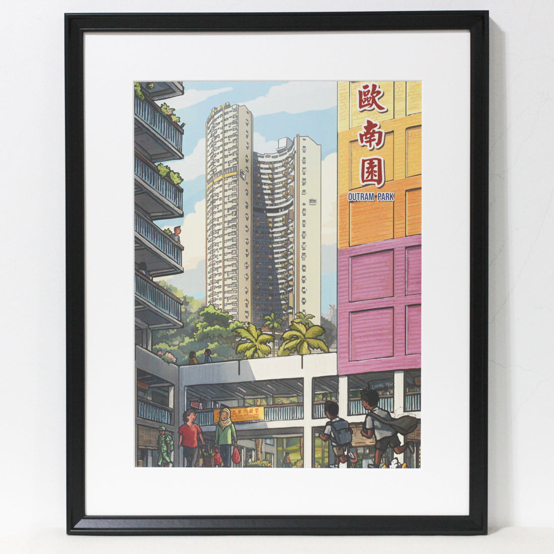 Lee Xin Li Singapore Street Series Postcards