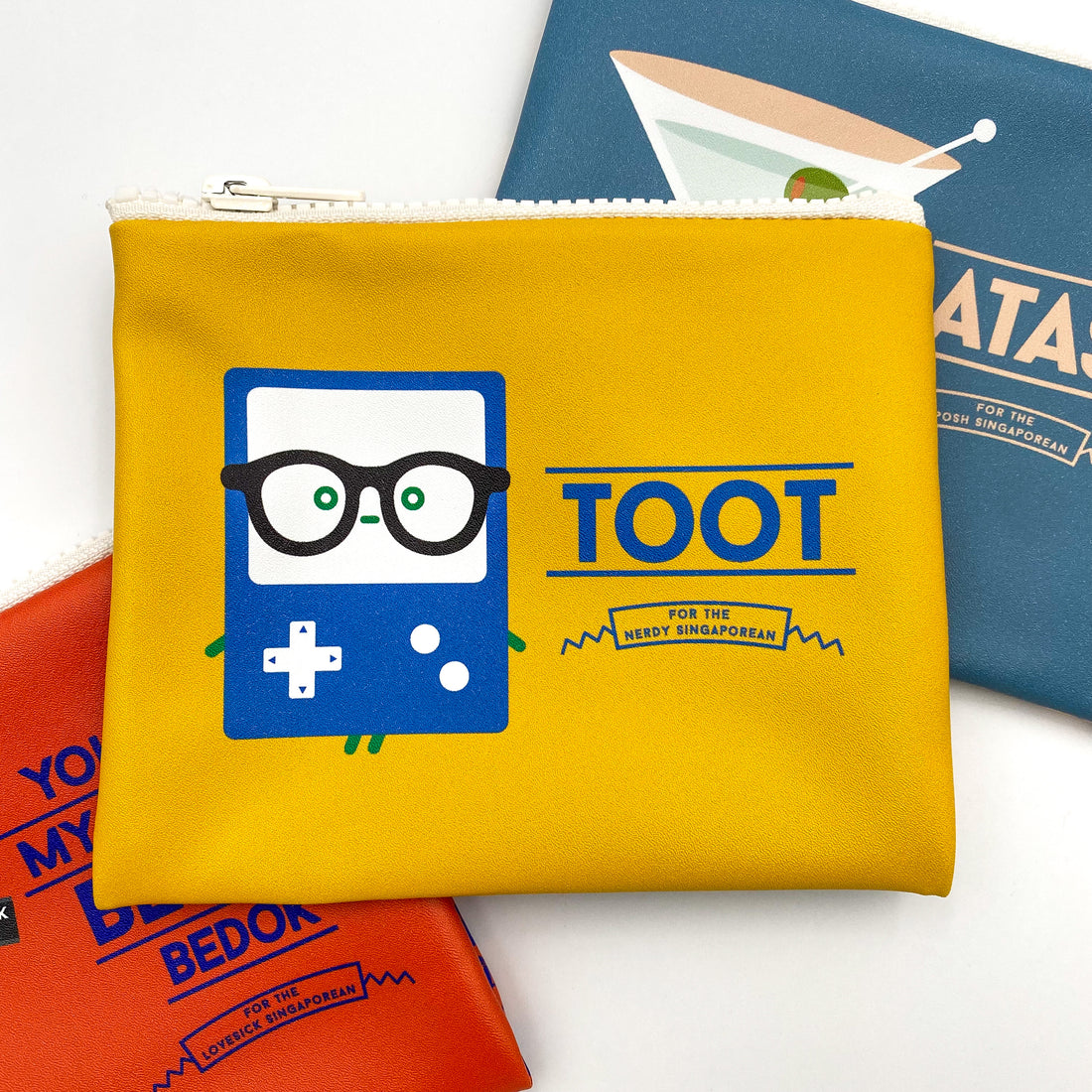 Strangely Singaporean Mini Pouch
