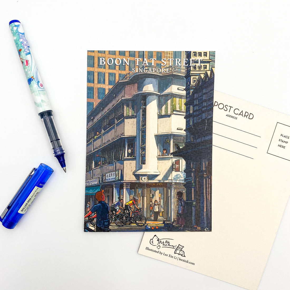 Lee Xin Li Singapore Street Series Postcards
