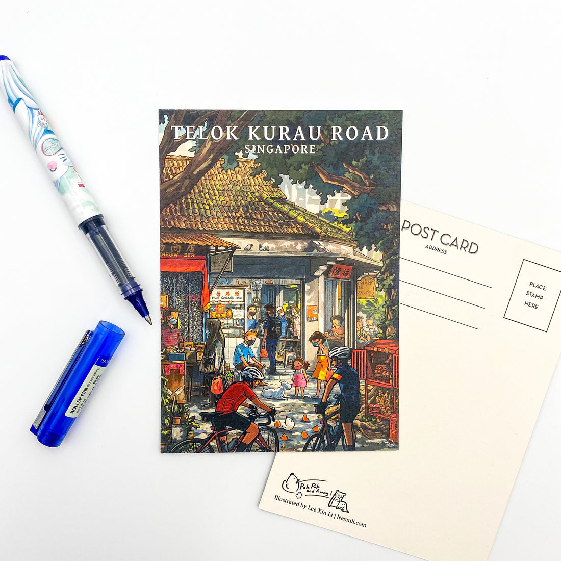 Lee Xin Li Singapore Street Series Postcards