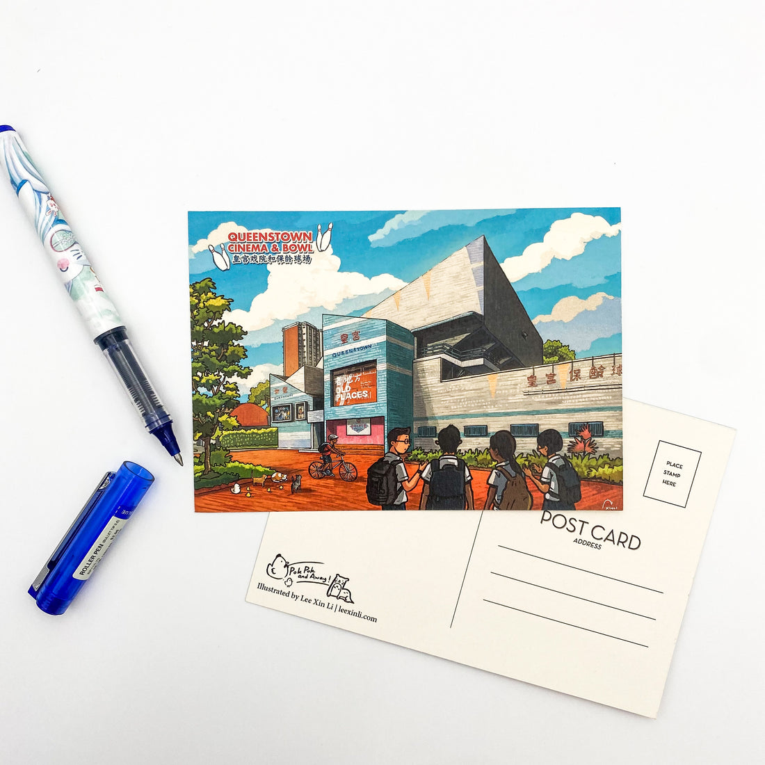 Lee Xin Li Singapore Street Series Postcards