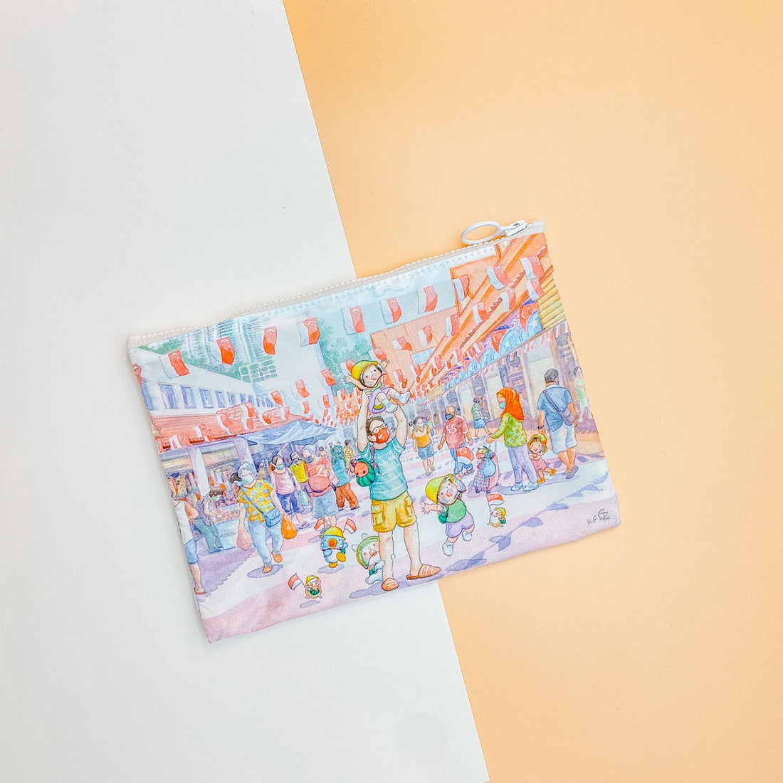 Ah Guo Zipper Pouch
