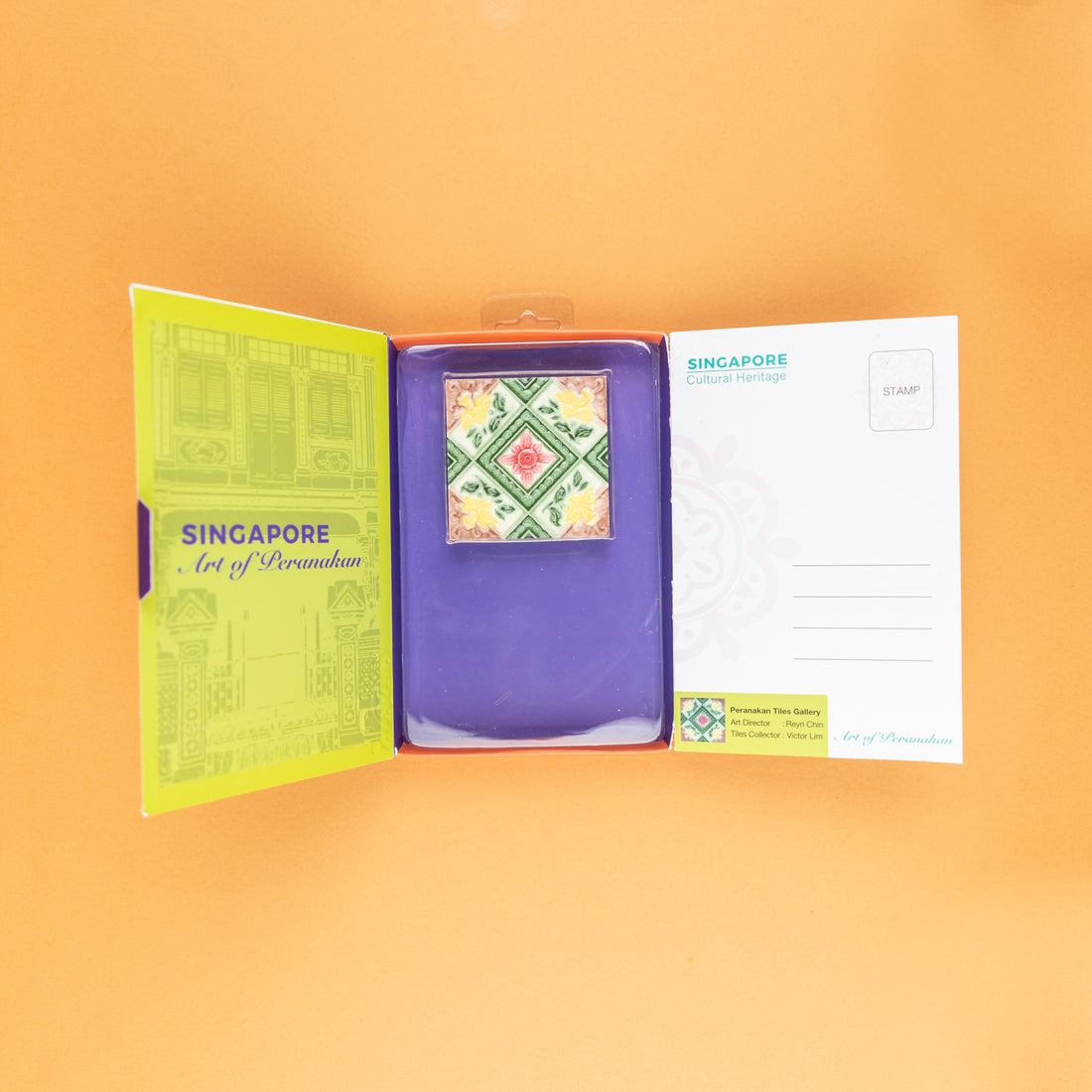Peranakan Tile Magnet