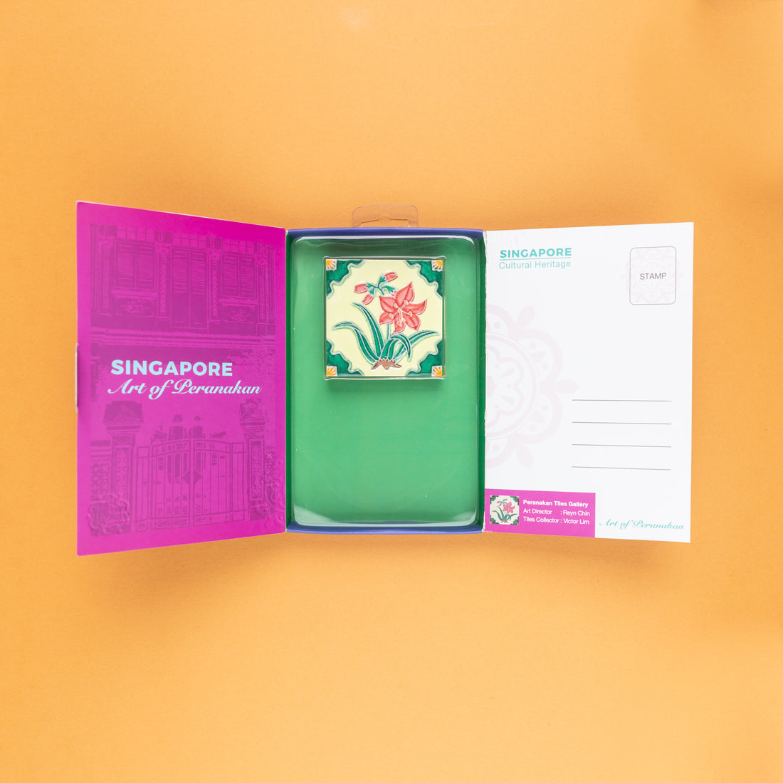 Peranakan Tile Magnet