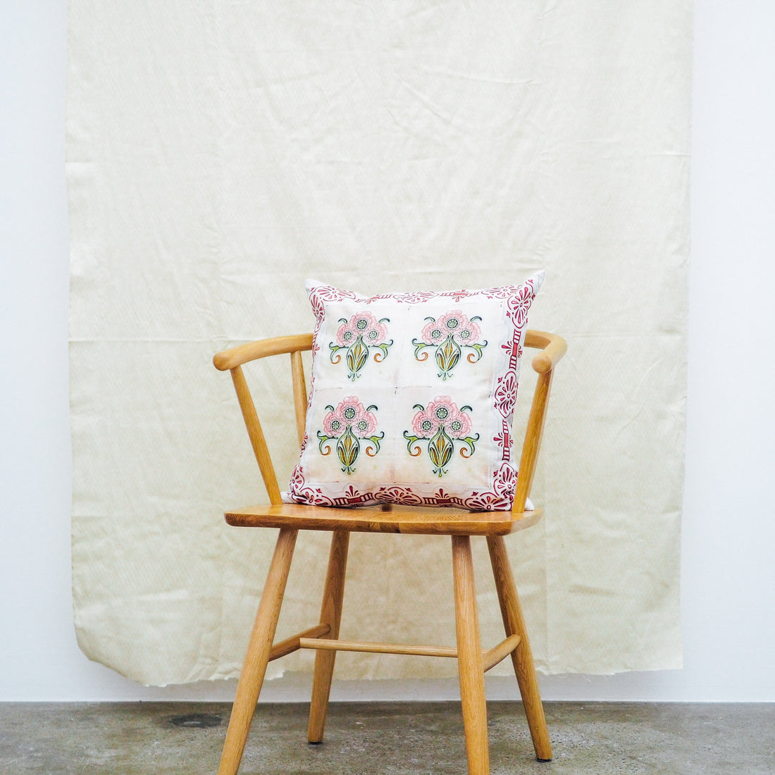 Peranakan Tile Cushion Cover