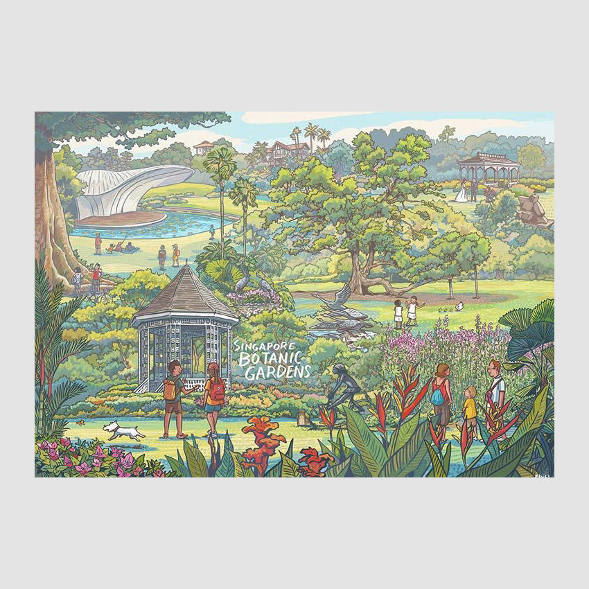 Lee Xin Li Singapore Street Series Postcards
