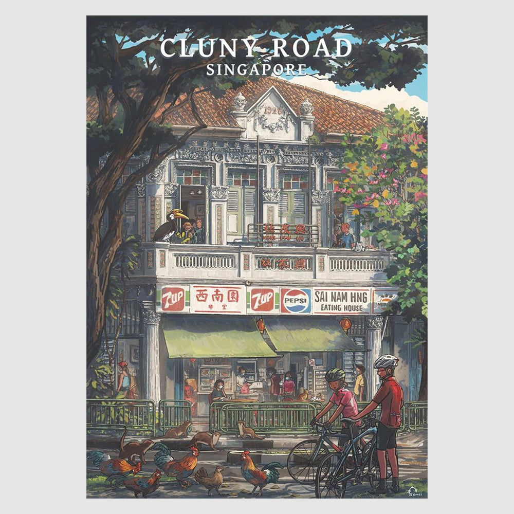 Lee Xin Li Singapore Street Series Postcards
