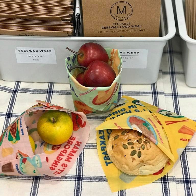 Smell your Durians Beeswax Food Wrap